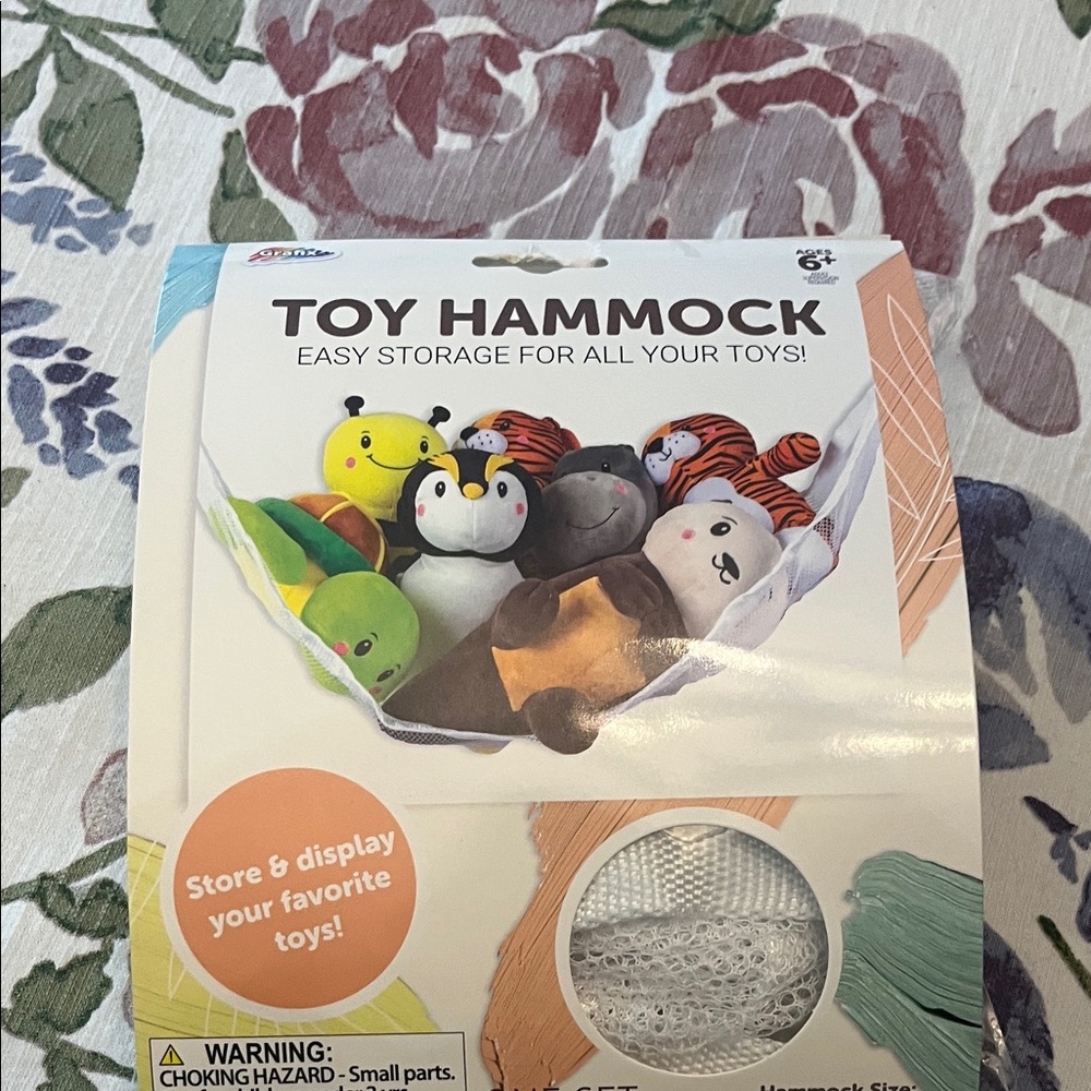 New in package Toy Hammock for Kids - White